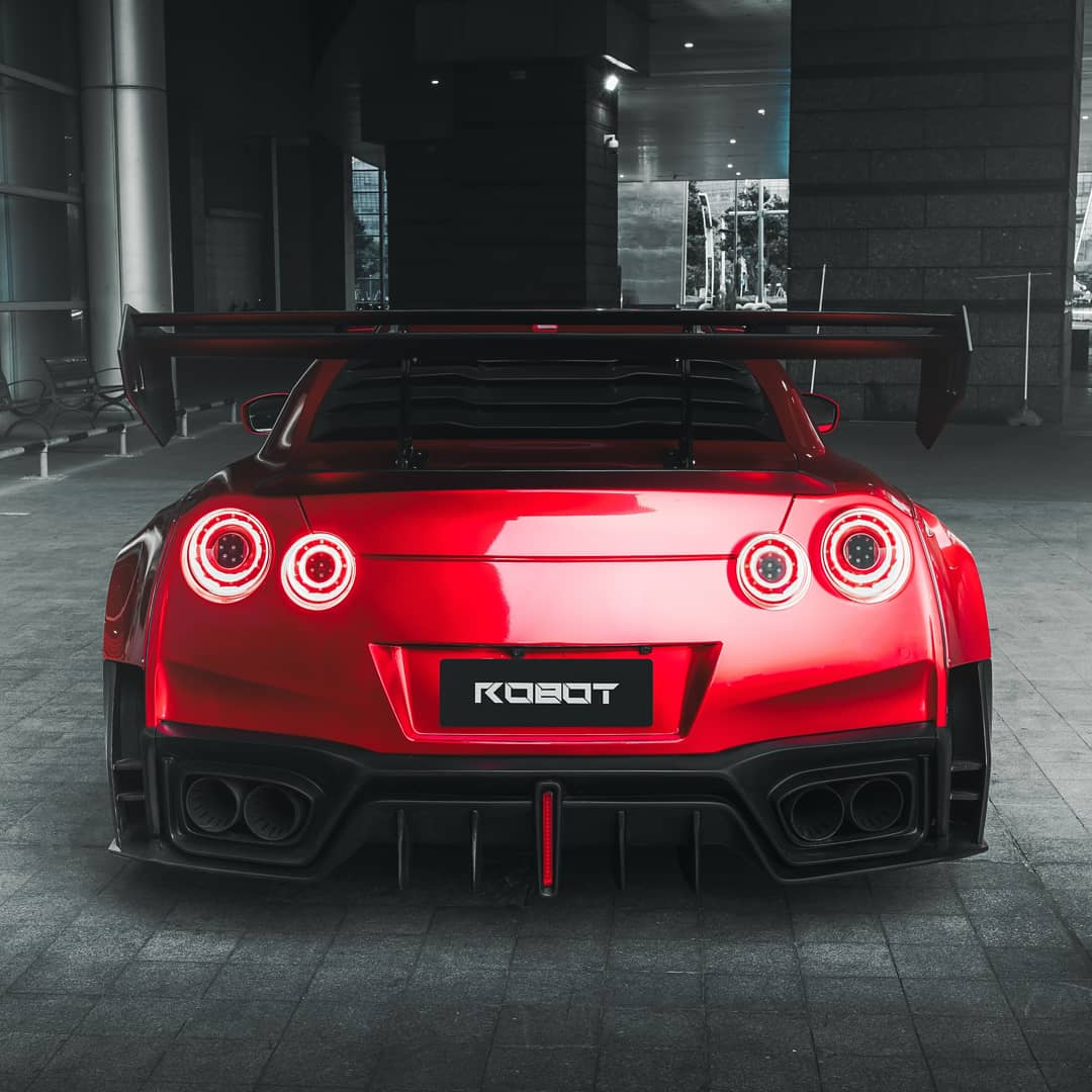 Robot Craftsman Nissan GTR Body Kit R35 WIDEBODY Fibre Glass Reinforced Plastic Complete Body Kit (FRP) - Image 6