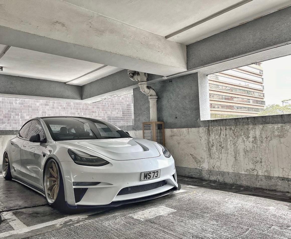 Robot Craftsman Tesla Model 3 "Crypton" Fibre Glass Reinforced Plastic Complete Body Kit (FRP) - Image 10