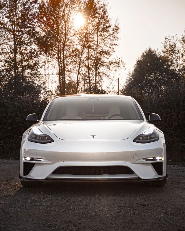 Robot Craftsman Tesla Model 3 "Crypton" Fibre Glass Reinforced Plastic Complete Body Kit (FRP) - Image 11