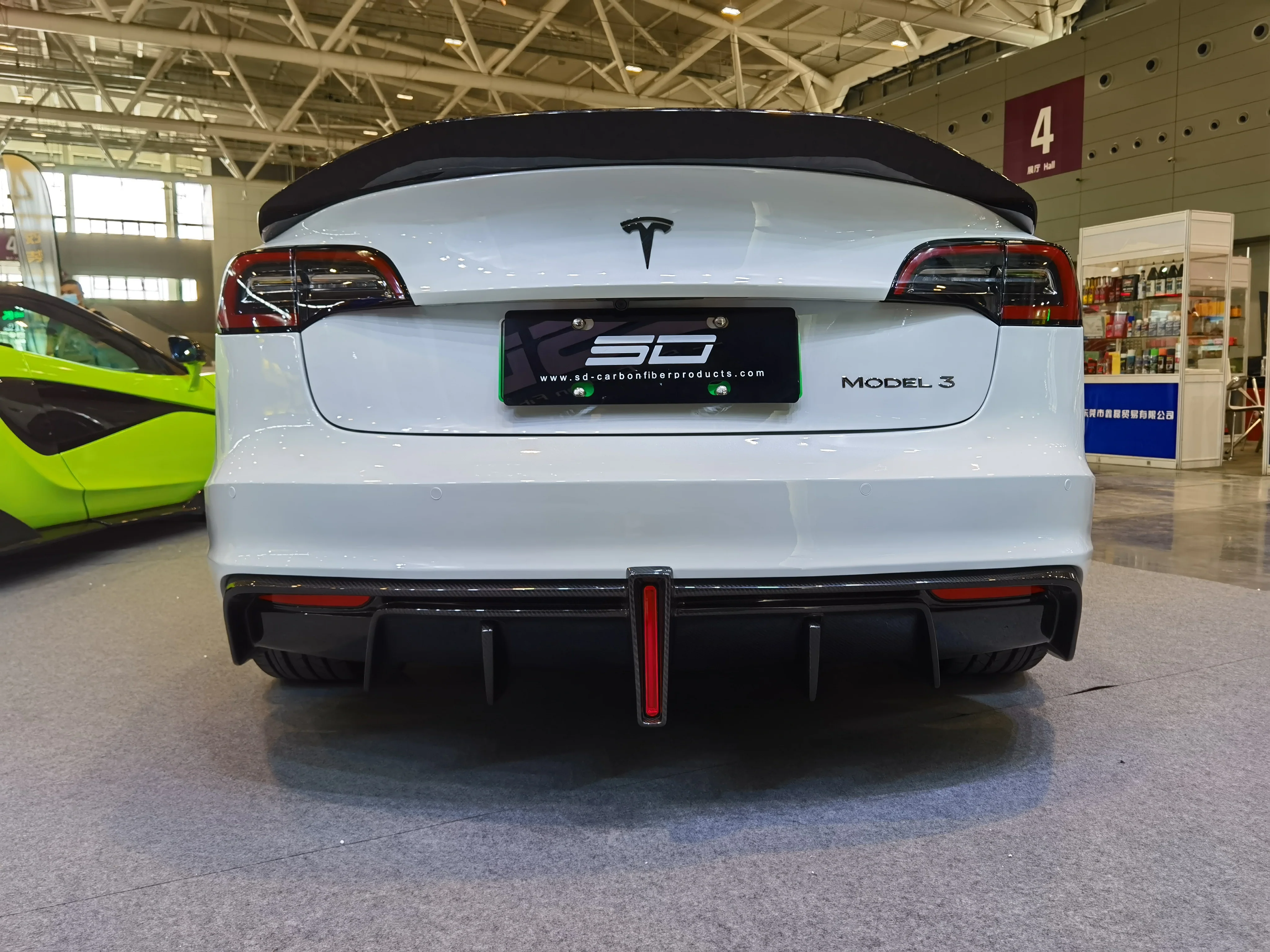 Robot Craftsman Tesla Model 3 "Crypton" Fibre Glass Reinforced Plastic Complete Body Kit (FRP) - Image 7
