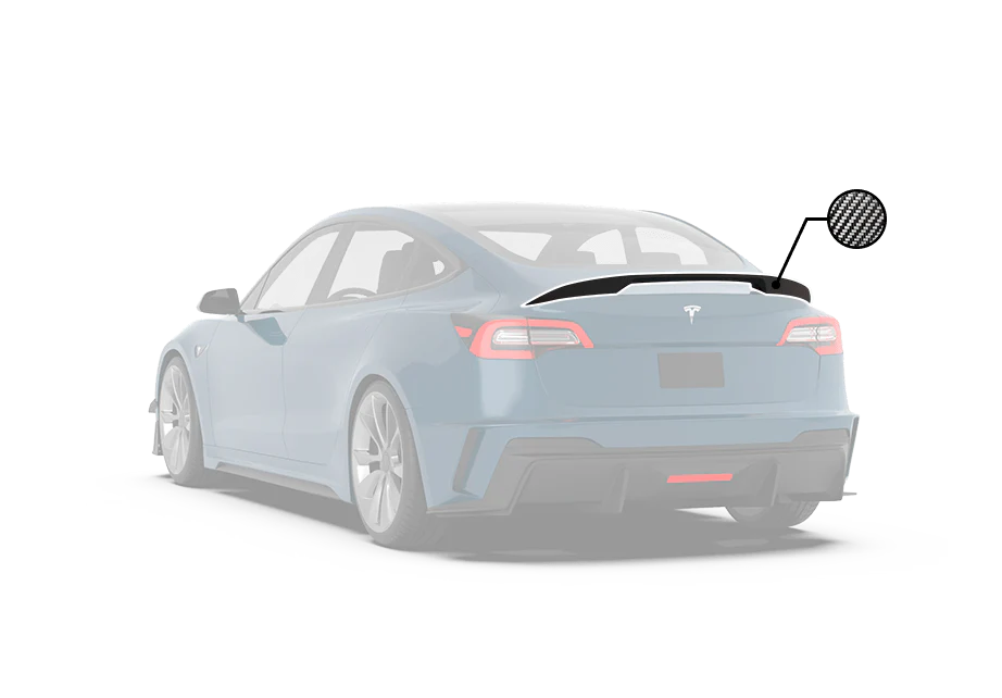 Robot Craftsman Widebody Tesla Model 3 “HACKER” Spoiler Options - Image 2