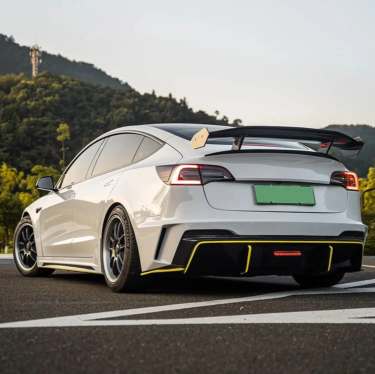 Robot Craftsman Tesla Model 3 “HACKER” GT Sport Wing - Image 3
