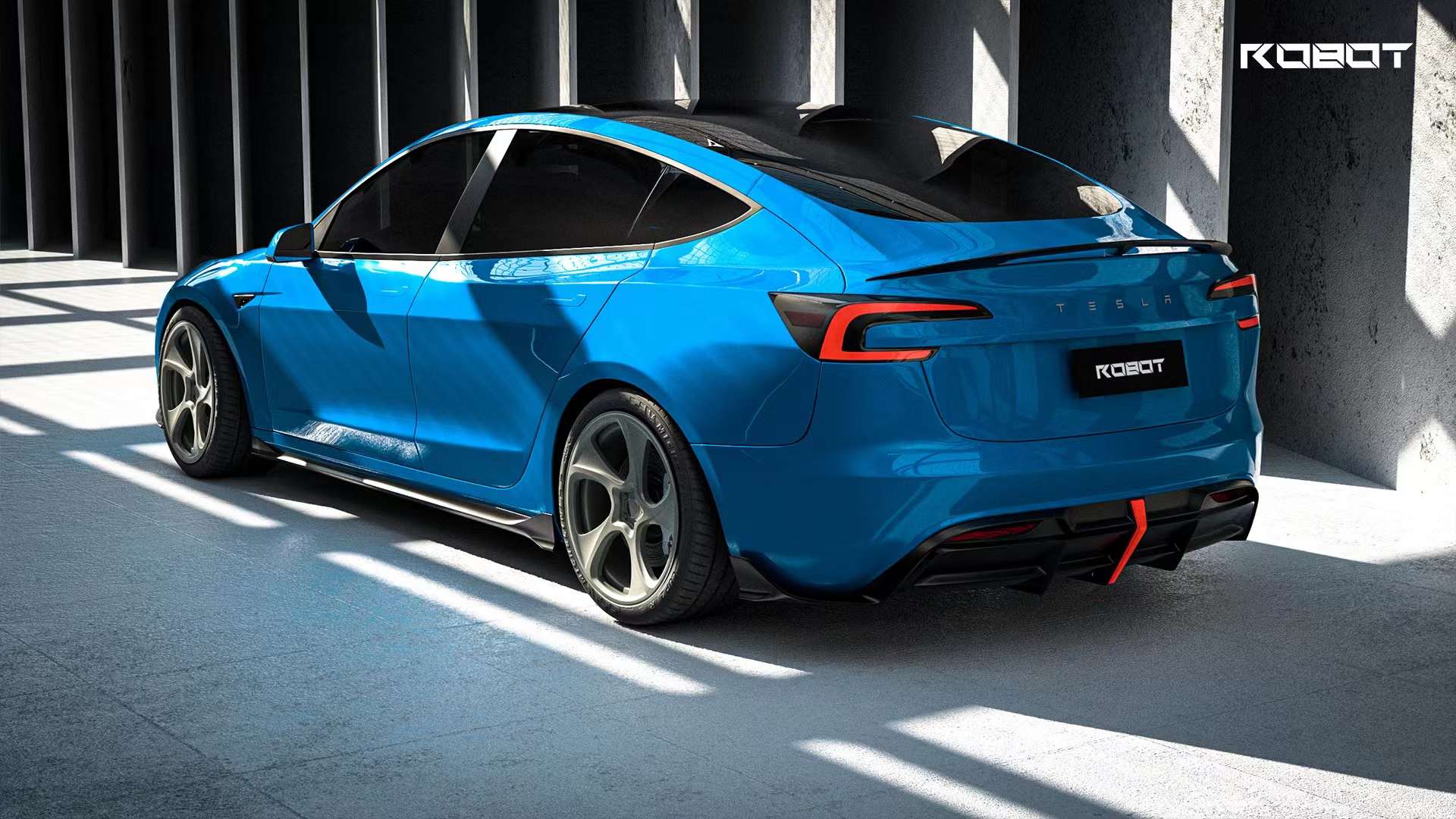 Robot Craftsman Tesla Model 3 Highland Diffuser - Image 3
