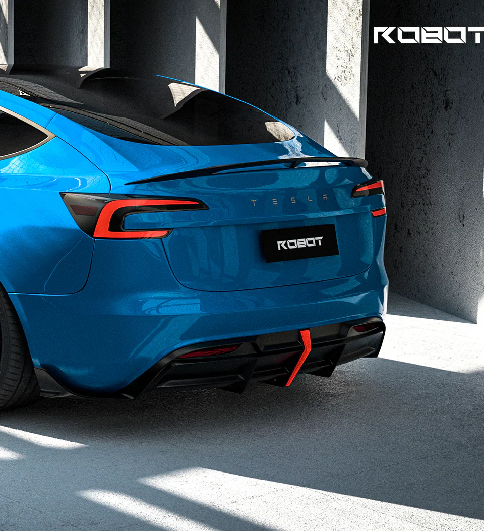 Robot Craftsman Tesla Model 3 Highland Ducktail Rear Spoiler - Image 2