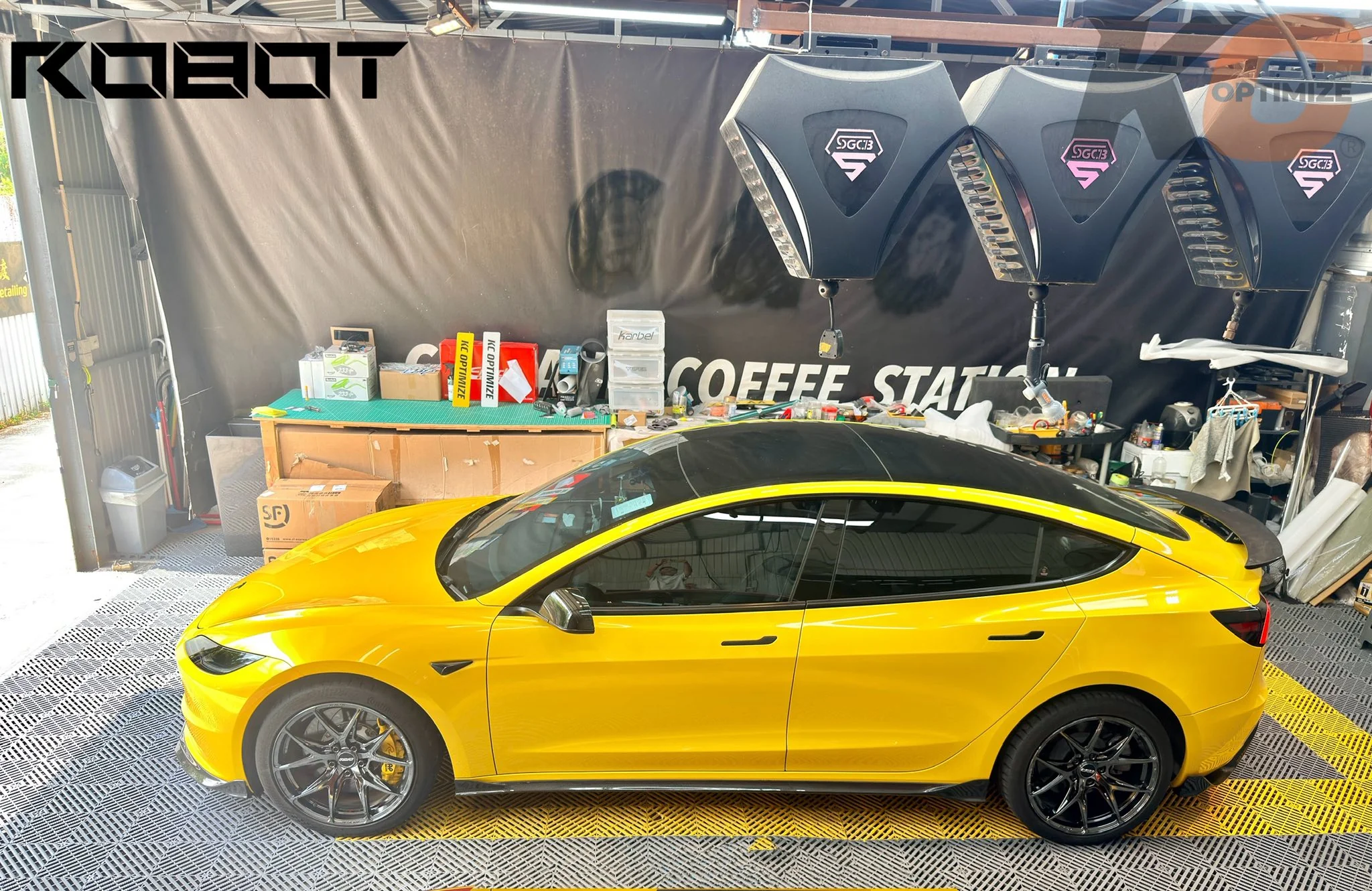 Robot Craftsman Tesla Model 3 Highland Lowline Bodykit (Hydrogai Series) SR & LR - Image 26