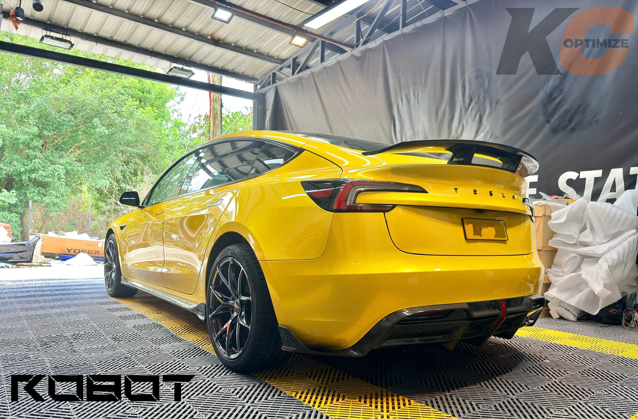 Robot Craftsman Tesla Model 3 Highland Lowline Bodykit (Hydrogai Series) SR & LR - Image 29