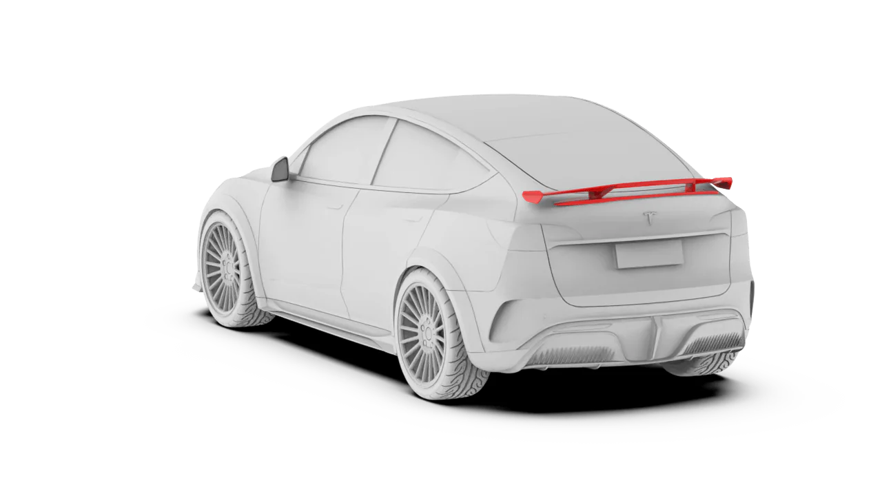 Robot Craftsman Tesla Model Y Starship Spoilers - Image 5