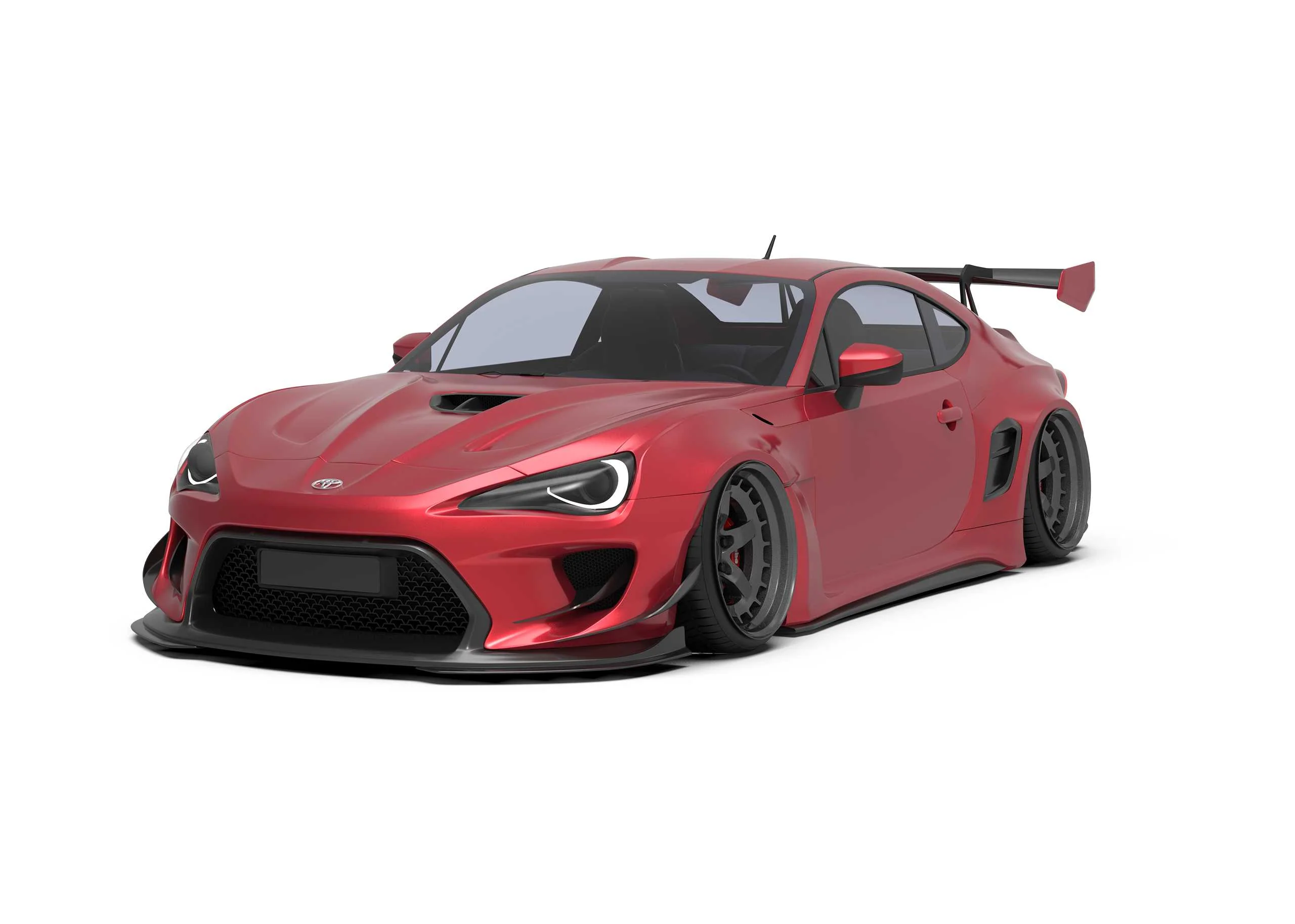 Robot Craftsman Toyota GT86 / BRZ / FRS Fibre Glass Reinforced Plastic Complete Body Kit (FRP) Fits Toyota GT86 / Subaru BRZ – First Gen (2012–2021) - Image 31