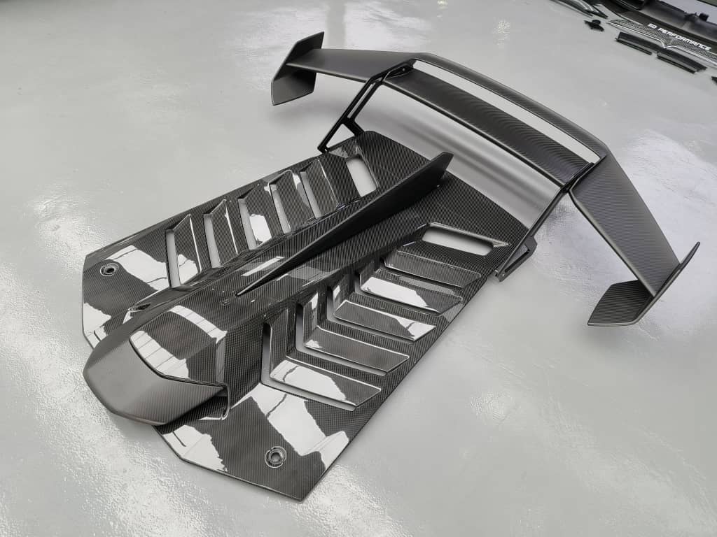 SD Dynamics Lamborghini Huracan to STO Conversion Dry-Carbon Full Body Kit - Image 33