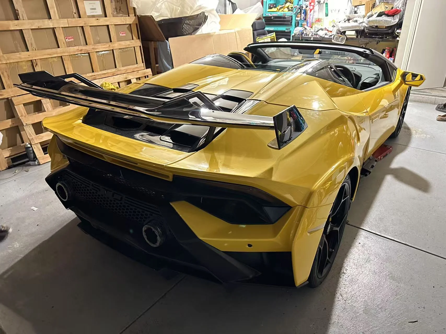 SD Dynamics Lamborghini Huracan to STO Conversion Dry-Carbon Full Body Kit - Image 46