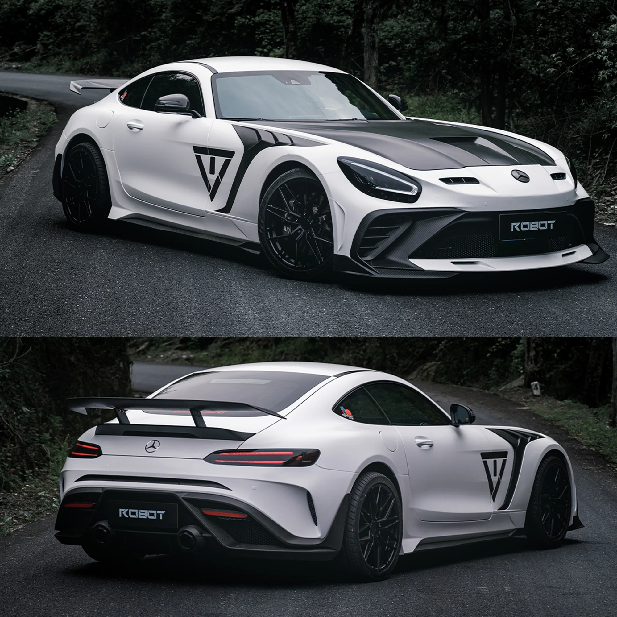Robot Works Mercedes AMG GT Fibre Glass Reinforced Complete Body Kit (FRP) - Image 2