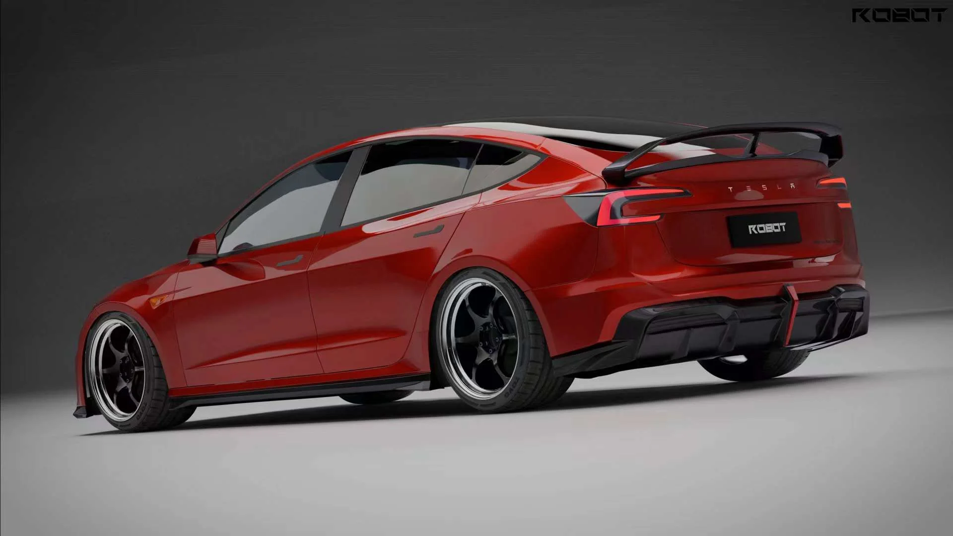 Robot Craftsman Tesla Model 3 Highland "HACKER" Complete Body Kit - Image 34