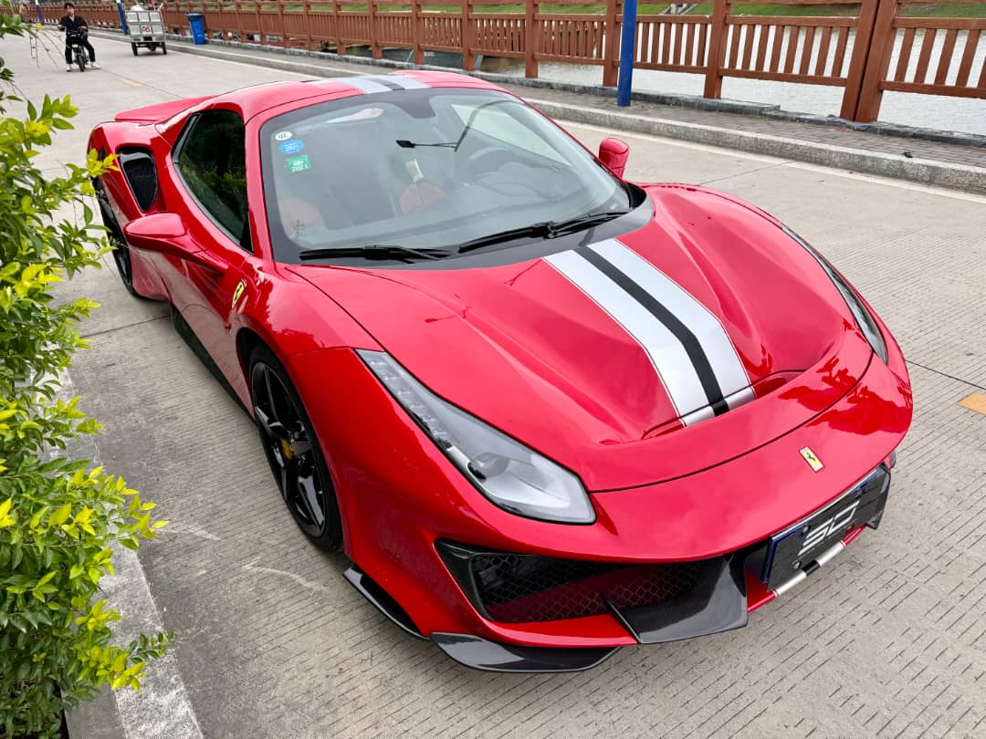 SD Dynamics Full Ferrari 488GTB Upgrade to Pista Conversion Body Kit - Image 16