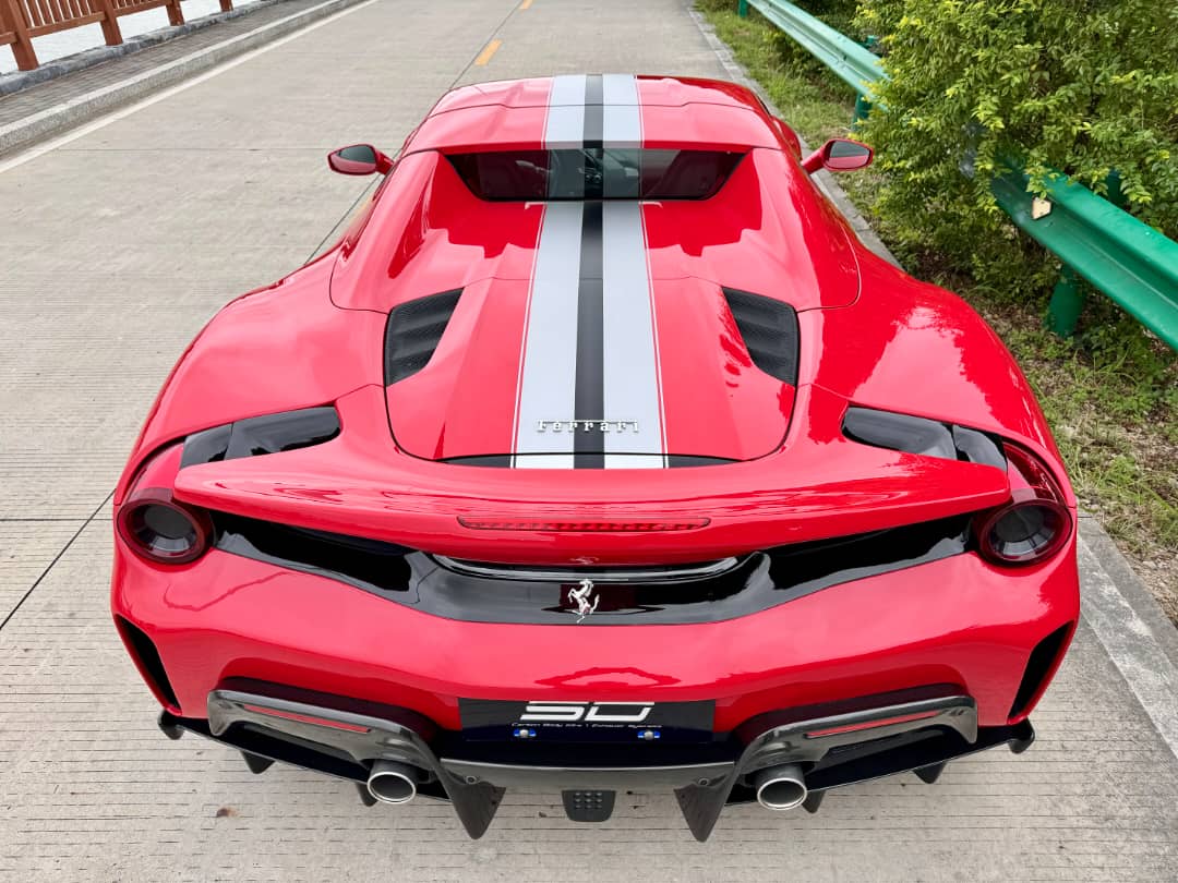 SD Dynamics Full Ferrari 488GTB Upgrade to Pista Conversion Body Kit - Image 20