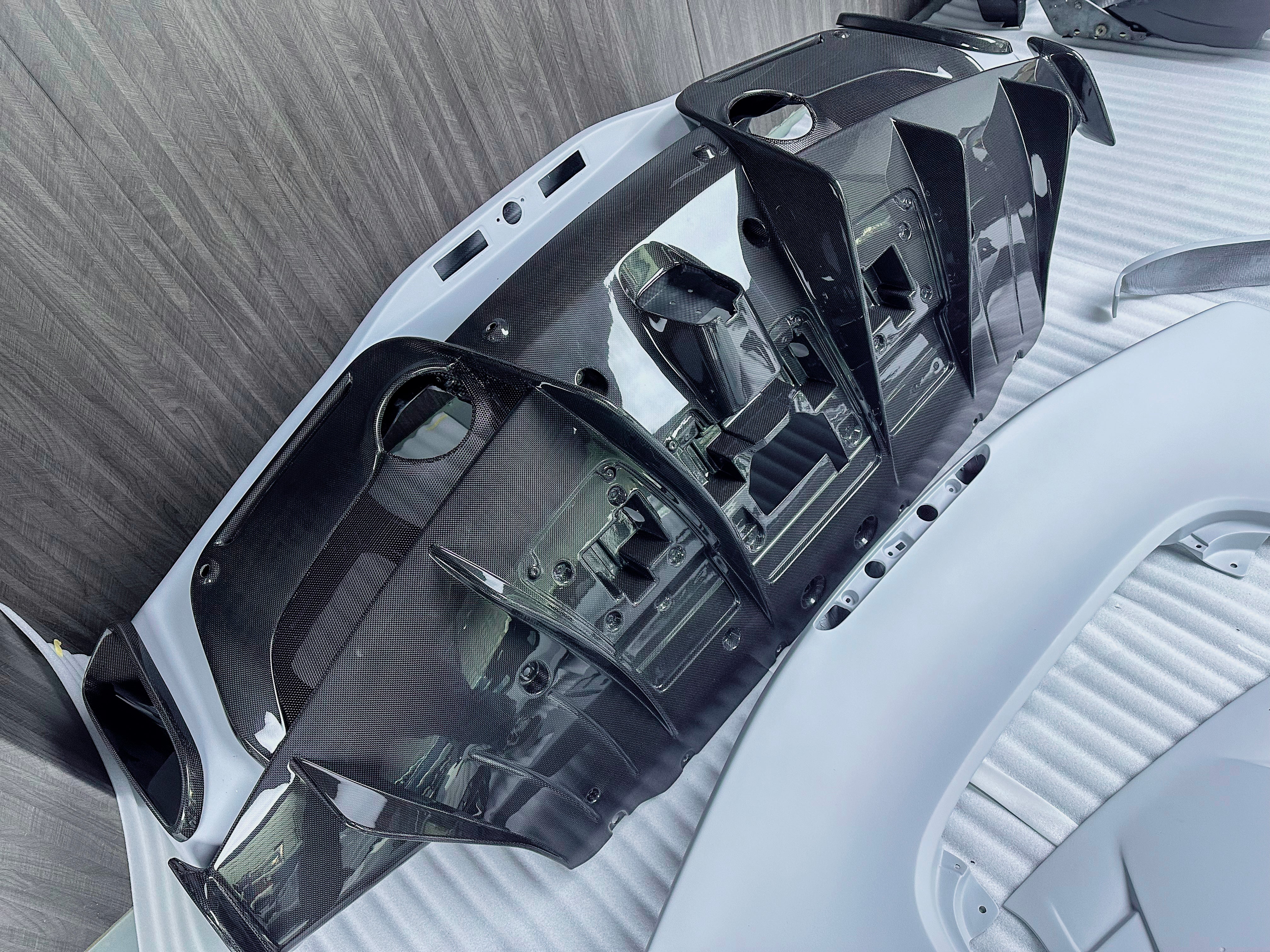SD Dynamics Full Ferrari 488GTB Upgrade to Pista Conversion Body Kit - Image 22