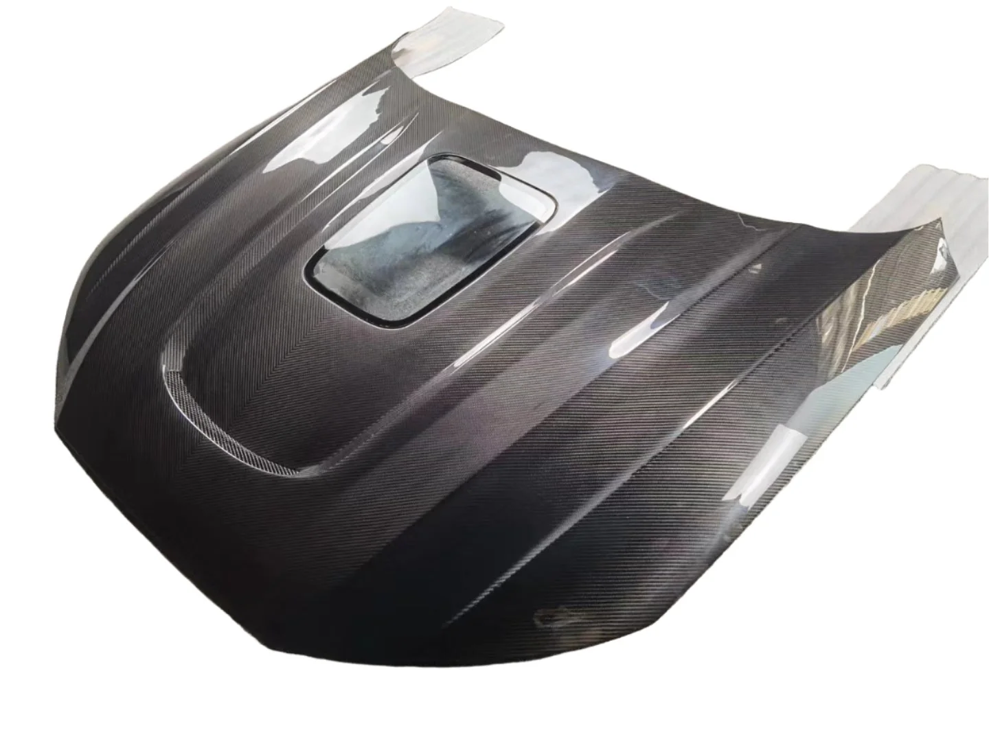 SD Carbon Fiber Tempered Glass Hood Bonnet For Audi A4 S4 2017-ON B9 B9.5 - Image 19