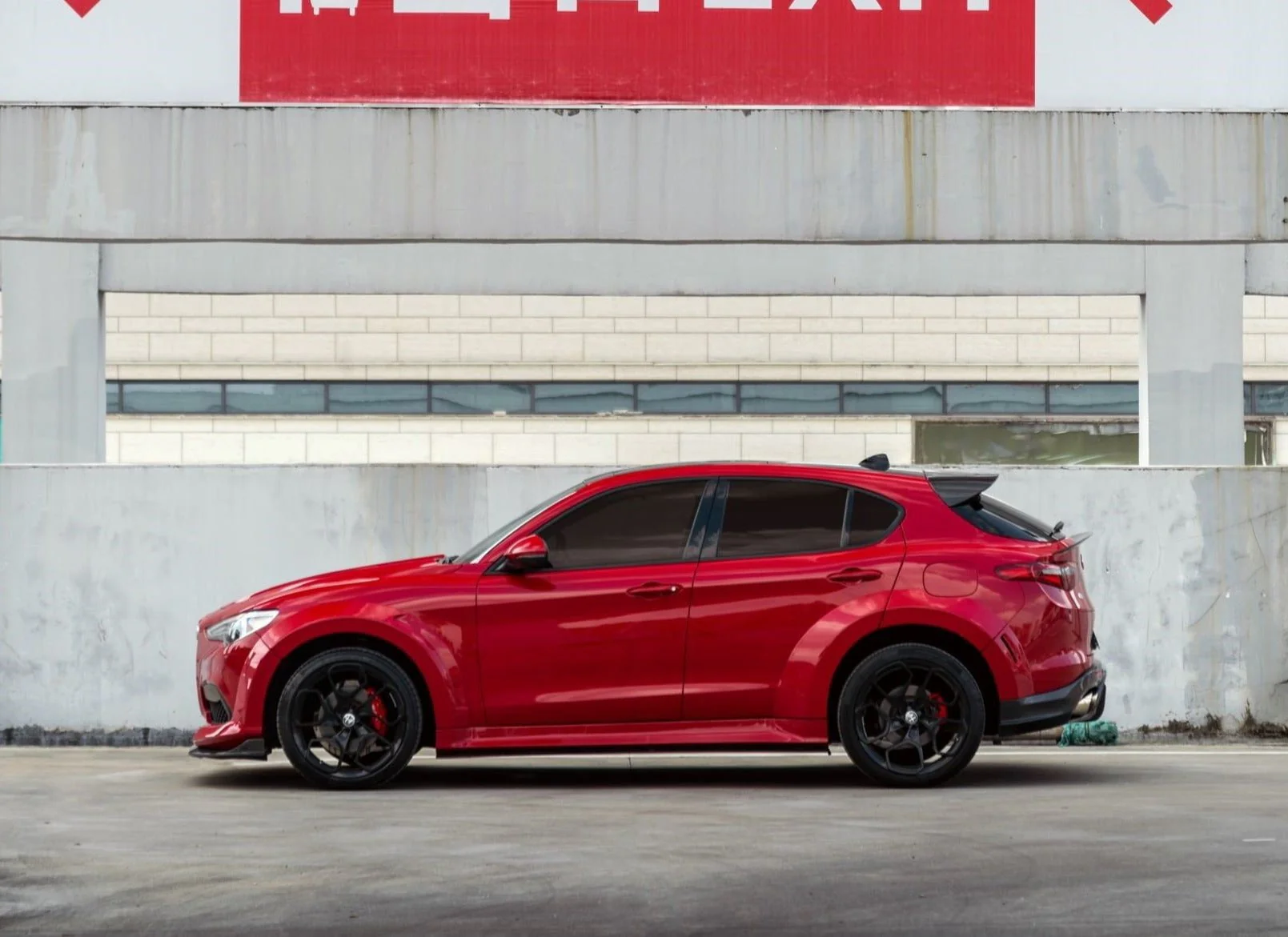 SD Carbon Partial Carbon Fiber Widebody Kit For Alfa Romeo Stelvio 2.0T - Image 11