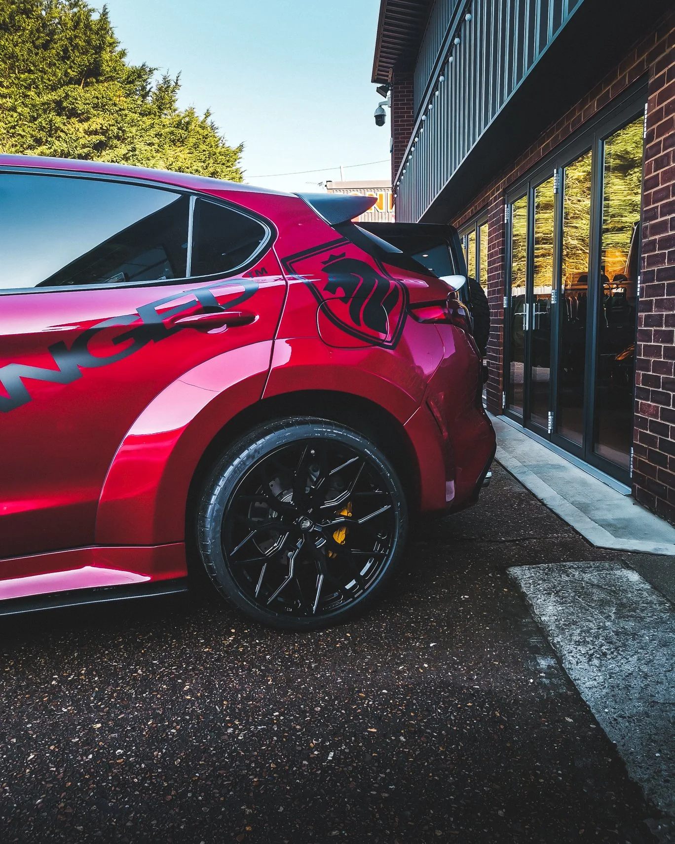 SD Carbon Partial Carbon Fiber Widebody Kit For Alfa Romeo Stelvio 2.0T - Image 28