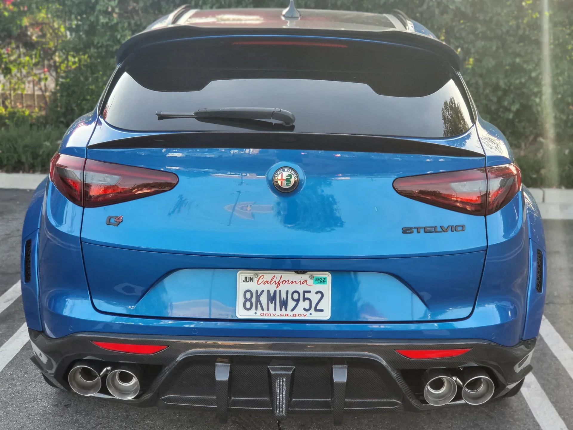 SD Carbon Partial Carbon Fiber Widebody Kit For Alfa Romeo Stelvio 2.0T - Image 32