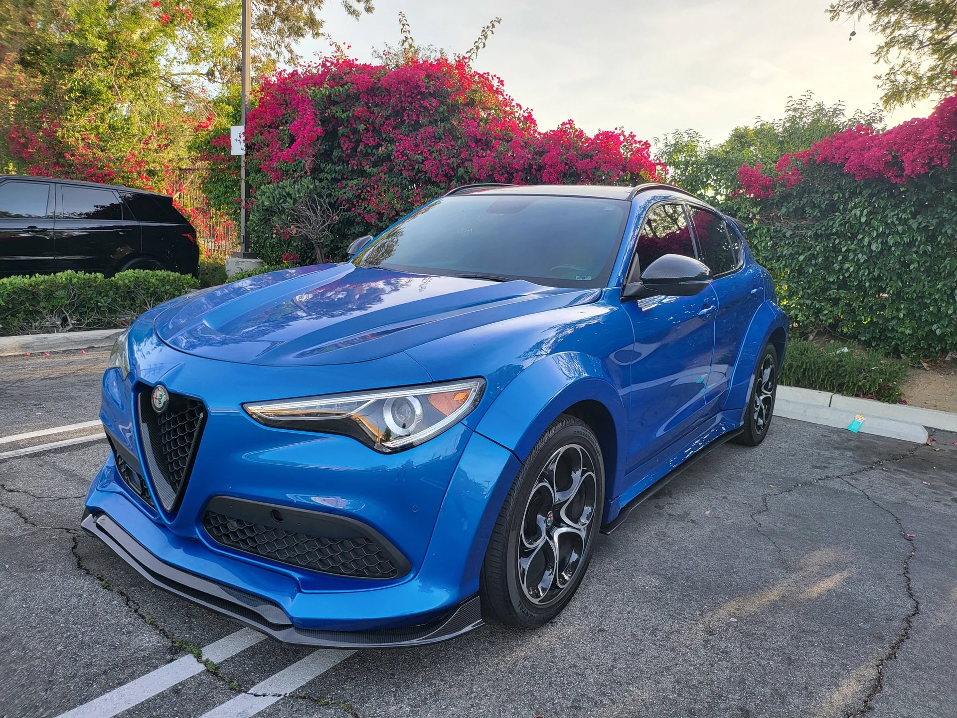 SD Carbon Partial Carbon Fiber Widebody Kit For Alfa Romeo Stelvio 2.0T - Image 34