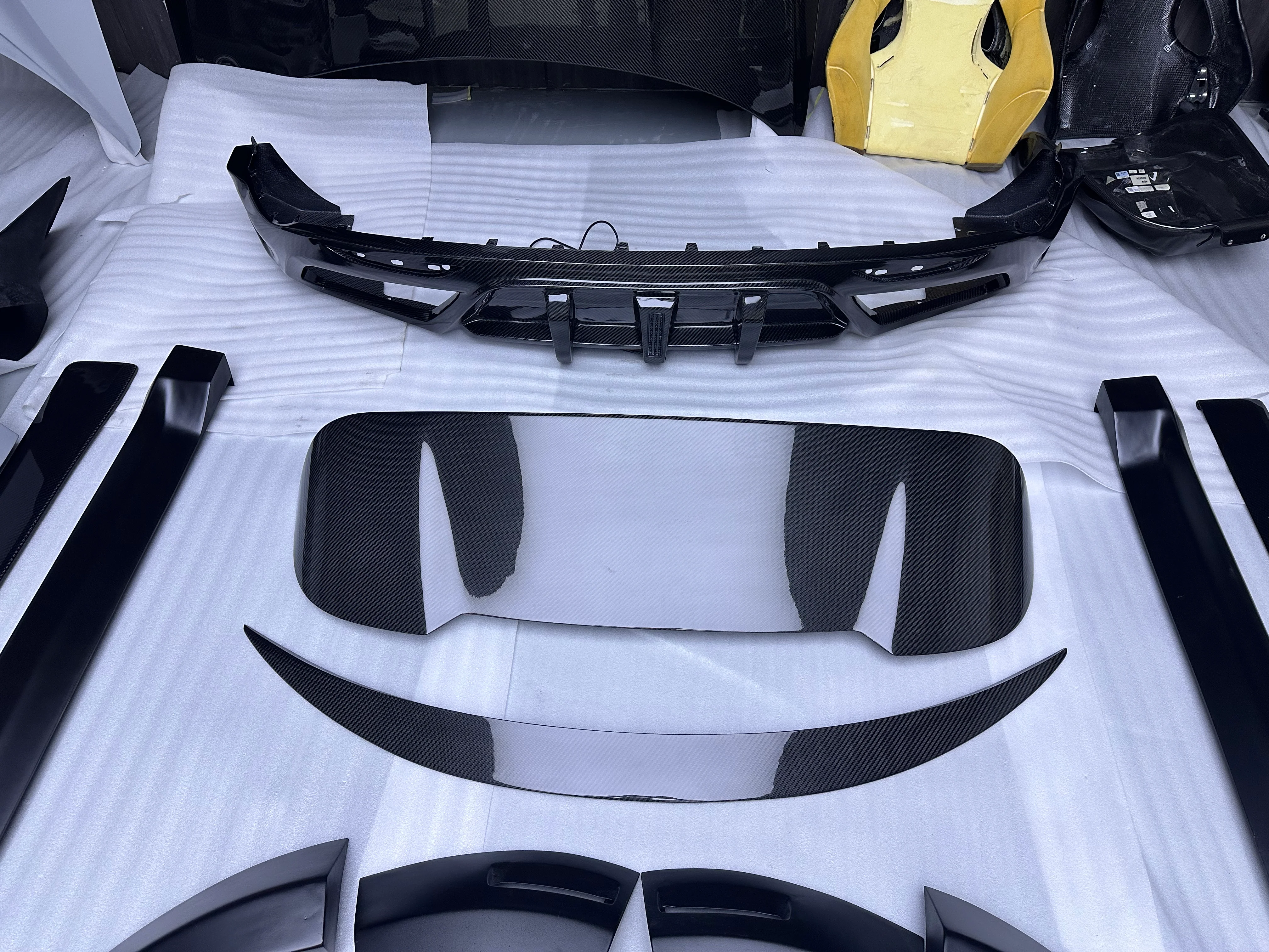 SD Carbon Partial Carbon Fiber Widebody Kit For Alfa Romeo Stelvio 2.0T - Image 47