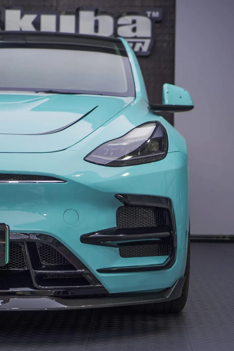 SD Carbon Tesla Model Y Full Plastic or Dry Carbon Narrowbody Bodykit - Image 4