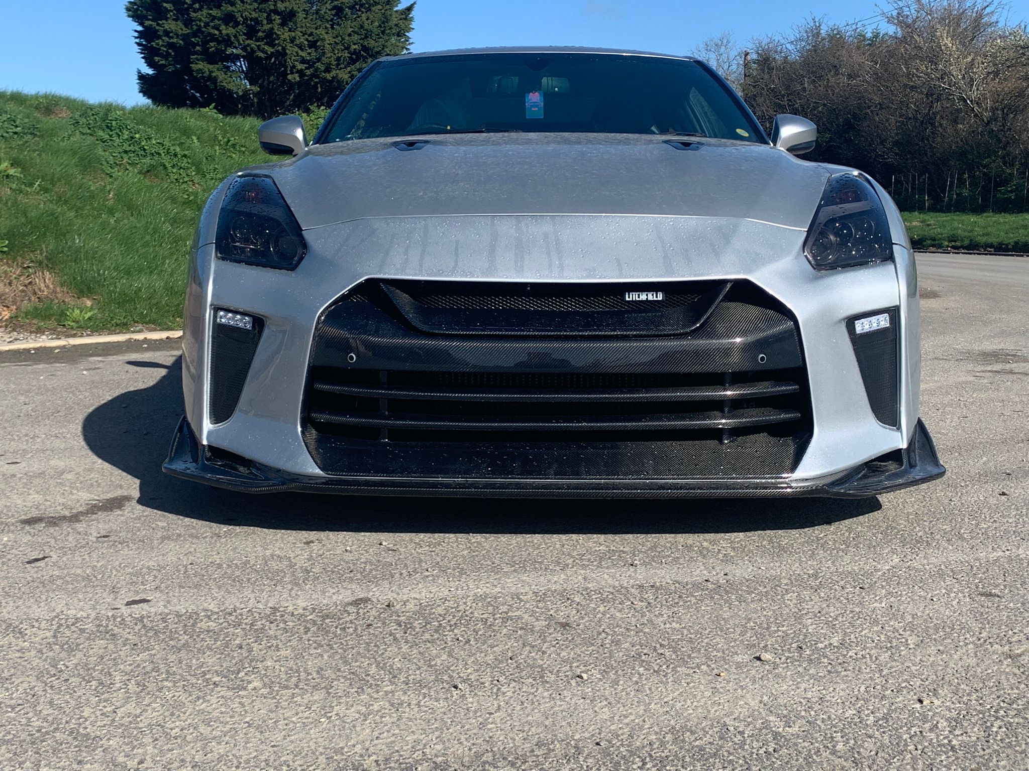 CMST TS Style Front Bumper & Front Lip for Nissan GTR GT-R R35 2008-2022 Carbon Fiber / FRP - Image 27