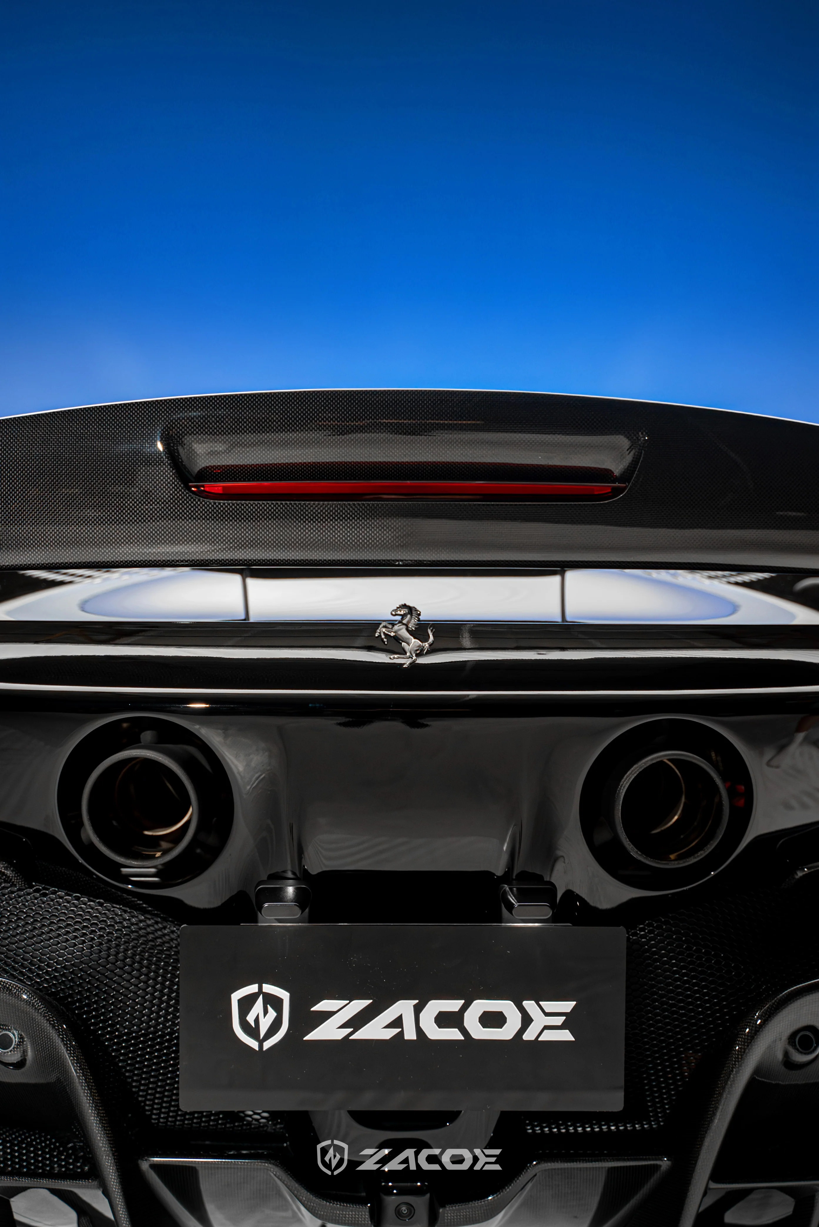 ZACOE Ferrari SF90 Stradale Carbon Fibre Body kit (11pcs/set) - Image 14