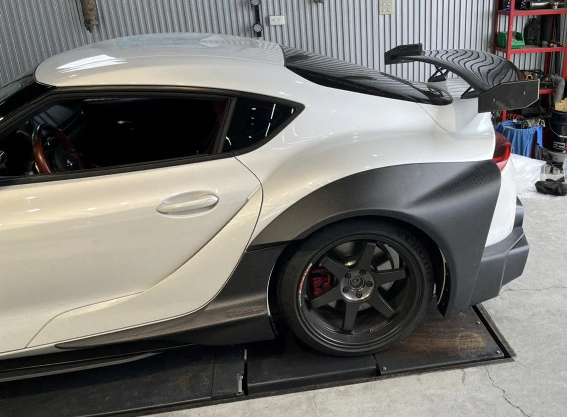 ZACOE Toyota GR Supra FRP/Dry-Carbon Widebody Kit (A90 / A91) [17 pcs/set] - Image 4